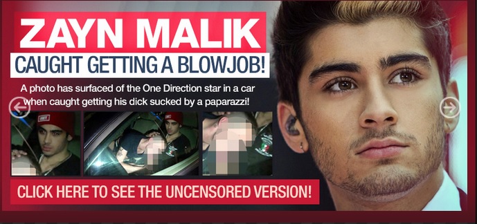 Zayn Malik exposed movie scene