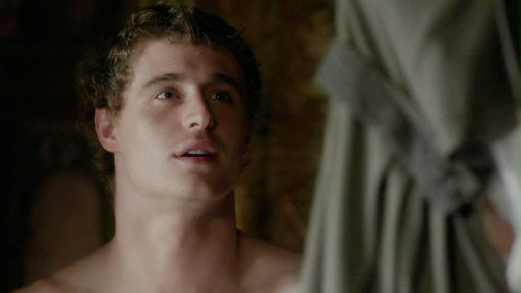 Actor Max Irons Naked
