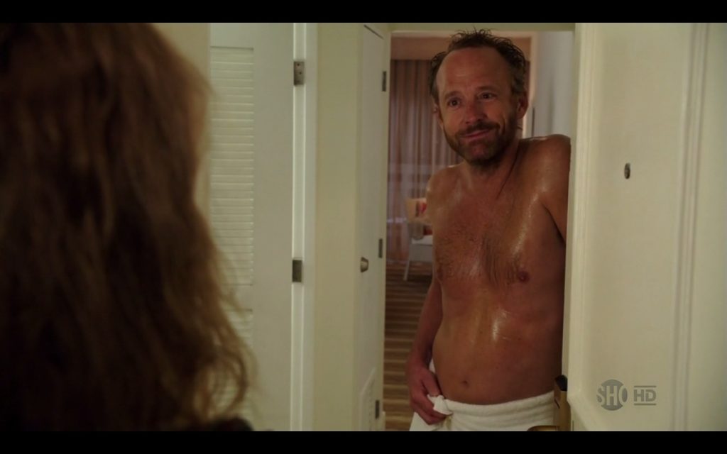 John Benjamin Hickey shirtless