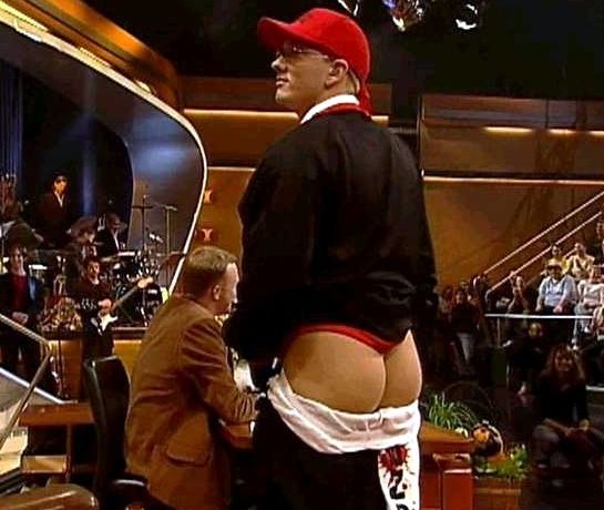 Eminem Shows Naked Ass