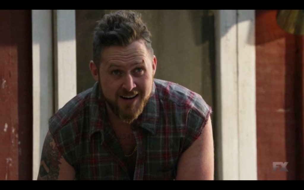 A.J. Buckley Naked On Justified