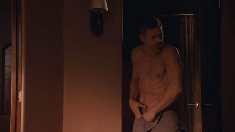 Eddie Cibrian shirtless