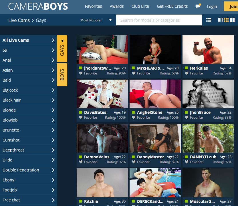 Camera Boys Gay Webcam