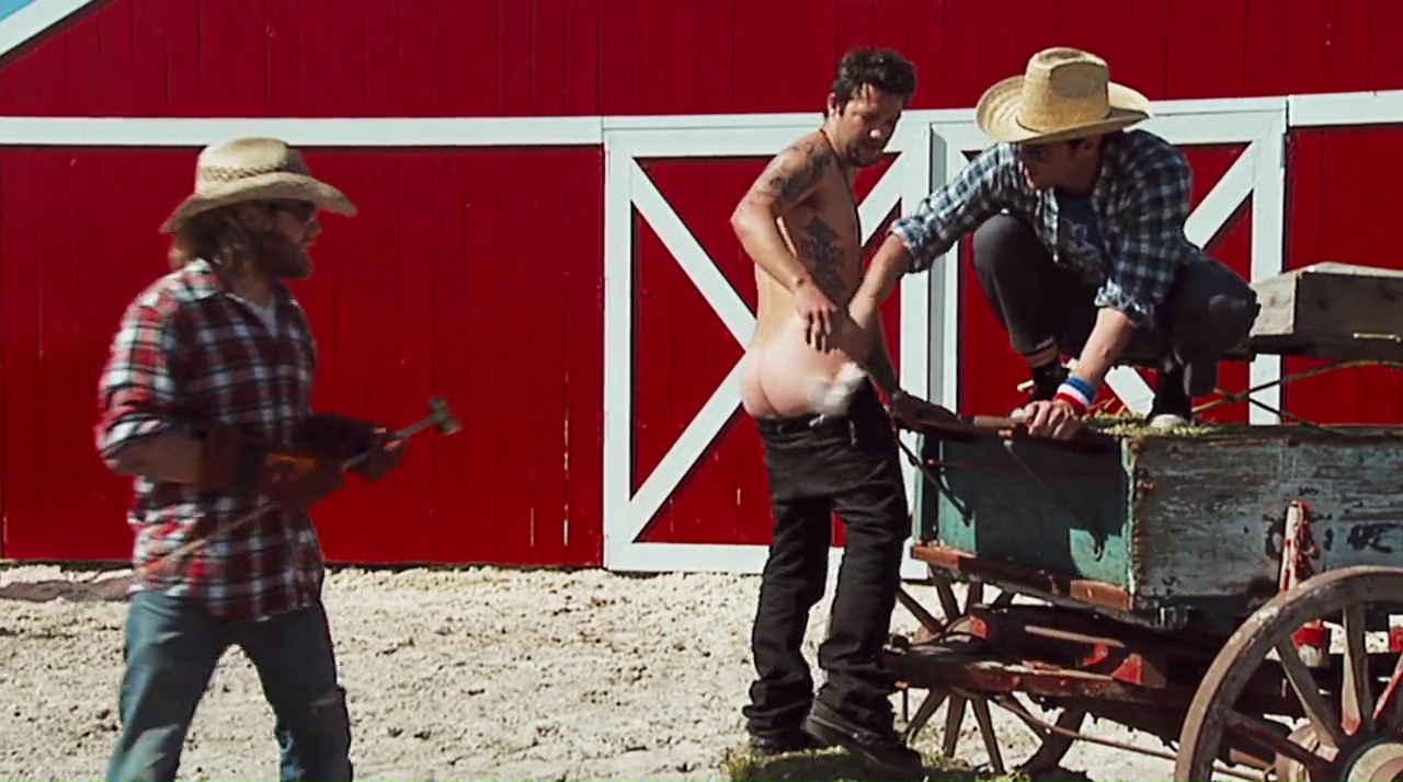 Bam Margera Naked in Jackass 2