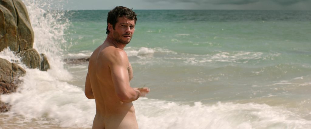 Dylan O'Brien nude in Send Help 